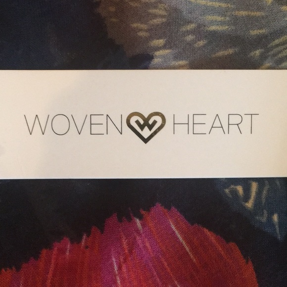 Woven Heart Floral Kimono - Picture 12 of 13